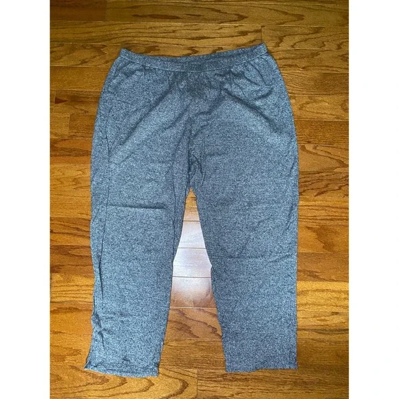 Eileen Fisher Organic Cotton and Hemp Gray Pants Size XL - Picture 1 of 10